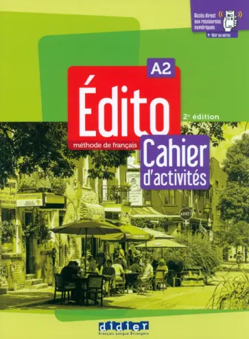 Amoravain, Blasco - Edito. 2e Edition. A2. Cahier d'activites + didierfle app обложка книги