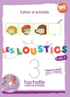 Denisot, Capouet - Les Loustics 3. A2.1. Cahier d'activites (+CD) обложка книги