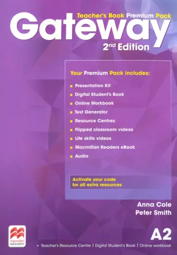 Cole, Smith - Gateway. Second Edition. A2. Teacher's Book Premium Pack Cole, Smith - Gateway. Second Edition. A2. Teacher's Book Premium Pack обложка книги