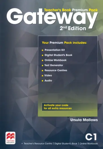 Ursula Mallows - Gateway. Second Edition. C1. Teacher's Book Premium Pack Ursula Mallows - Gateway. Second Edition. C1. Teacher's Book Premium Pack обложка книги