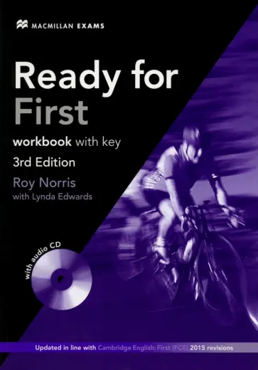 Norris, Edwards - Ready for First. 3rd Edition. Workbook with Key (+Audio CD) обложка книги