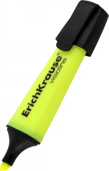 Текстмаркер Visioline, желтый обложка книги