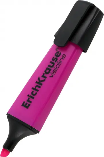 Текстмаркер Visioline, фиолетовый обложка книги