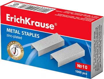 Скобы для степлера №10 Скобы для степлера №10 обложка книги