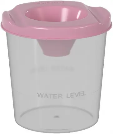 Стакан-непроливайка Pastel, розовый обложка книги