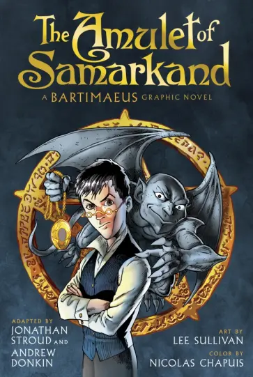 Jonathan Stroud - The Amulet of Samarkand. Graphic Novel обложка книги