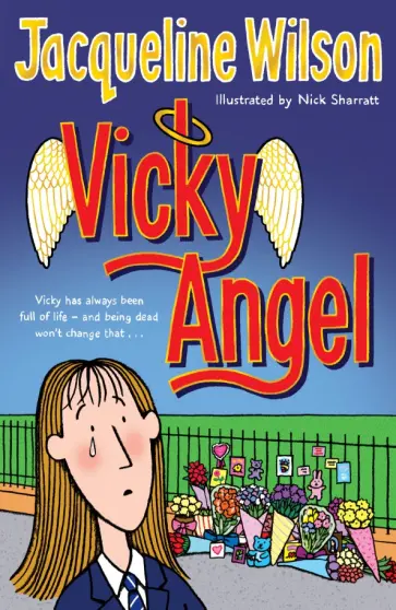 Jacqueline Wilson - Vicky Angel обложка книги