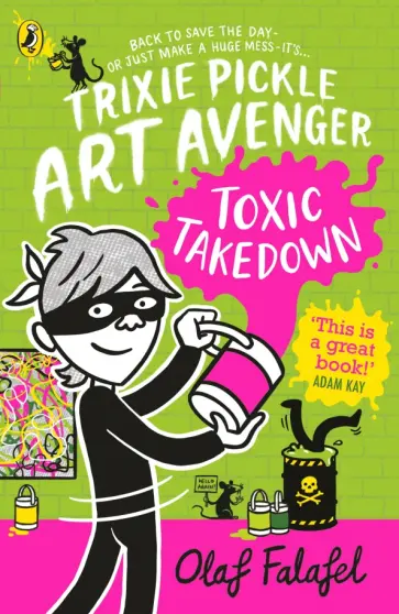 Olaf Falafel - Toxic Takedown обложка книги