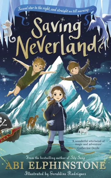 Abi Elphinstone - Saving Neverland обложка книги