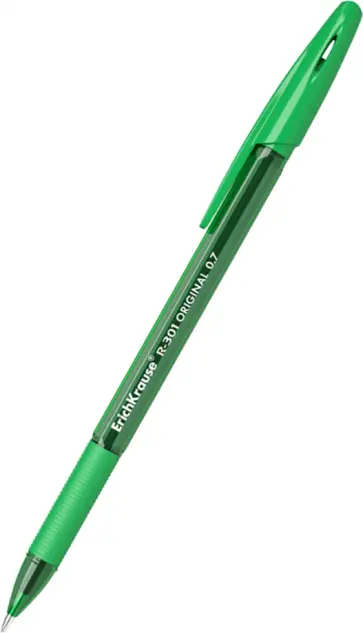 Ручка шариковая Original Stick&Grip, зеленая Ручка шариковая Original Stick&Grip, зеленая обложка книги