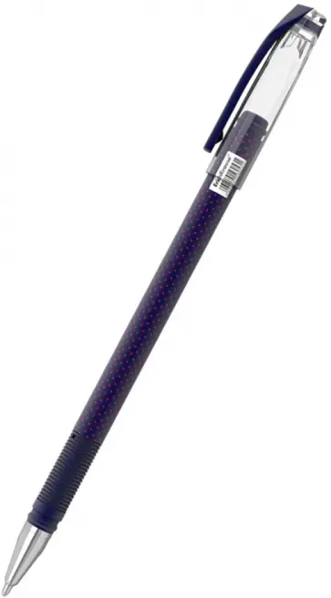 Ручка шариковая ColorTouch Dots in Blue, синяя обложка книги