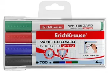 Набор маркеров для досок, 4 шт. обложка книги