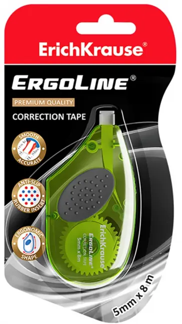 Лента корректирующая ErgoLine, 5ммх8м обложка книги
