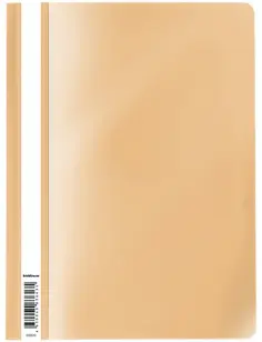 Папка-скоросшиватель, бежевая, А4 обложка книги