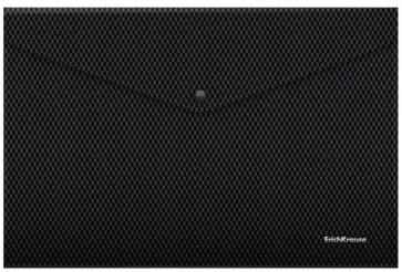 Папка-конверт на кнопке, черная, А4 обложка книги