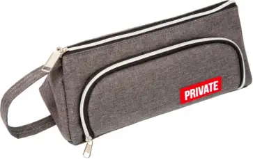 Пенал Private, серый обложка книги