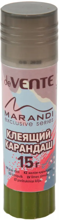 Клей-карандаш PVP-основа Marandi, 15 гр, в ассортименте обложка книги