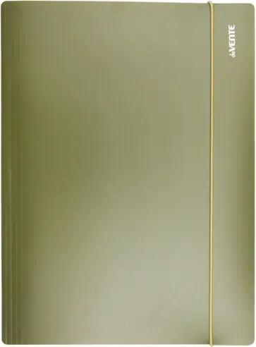 Папка с резинкой Marandi, A4, фисташковая обложка книги