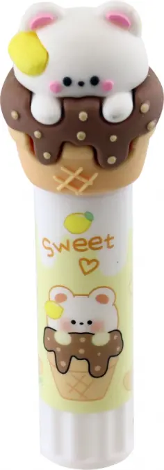 Клей-карандаш Sweet, 9 гр, в ассортименте обложка книги