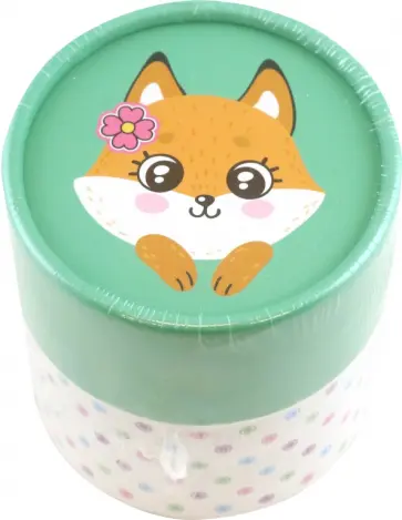 Блок бумажный для записей 100% Cute.Fox, 700 листов, желтый обложка книги