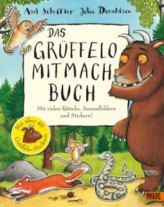 Scheffler, Дональдсон - Das Grüffelo-Mitmachbuch обложка книги