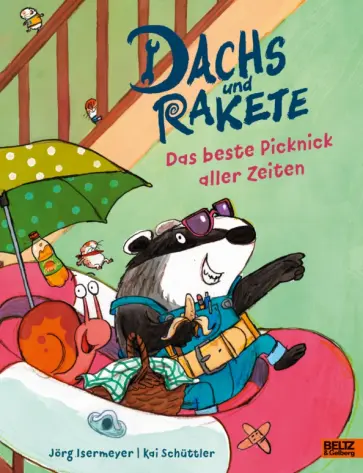 Jorg Isermeyer - Dachs und Rakete. Das beste Picknick aller Zeiten Jorg Isermeyer - Dachs und Rakete. Das beste Picknick aller Zeiten обложка книги
