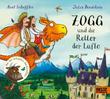 Julia Donaldson - Zogg und die Retter der Lufte обложка книги