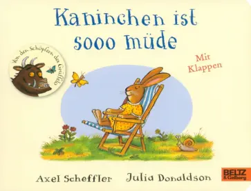 Julia Donaldson - Kaninchen ist sooo müde обложка книги
