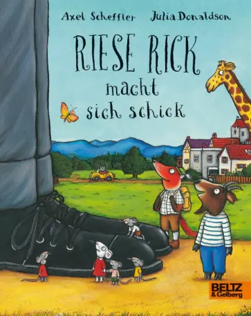 Donaldson, Шеффлер - Riese Rick macht sich schick обложка книги
