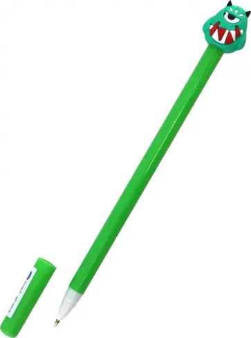 Ручка шарикаровая Монстрики, синяя, в ассортименте обложка книги