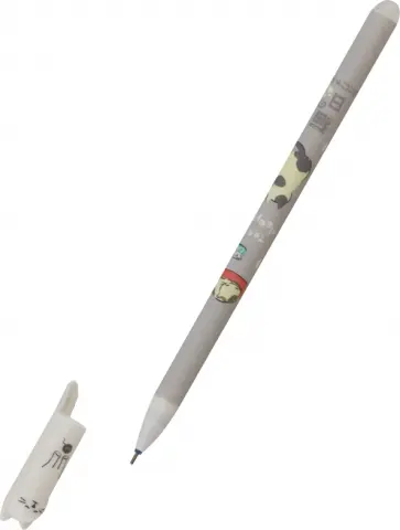 Ручка гелевая со стираемыми чернилами Кошечки, синяя, в ассортименте обложка книги