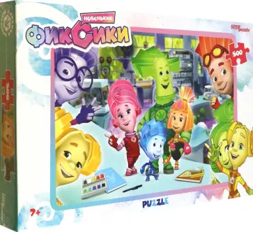 Пазл-500 Фиксики обложка книги