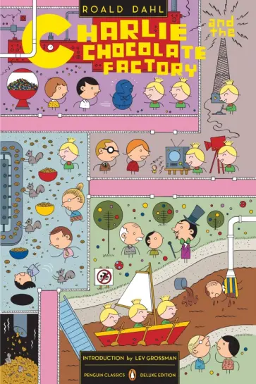 Roald Dahl - Charlie and the Chocolate Factory обложка книги