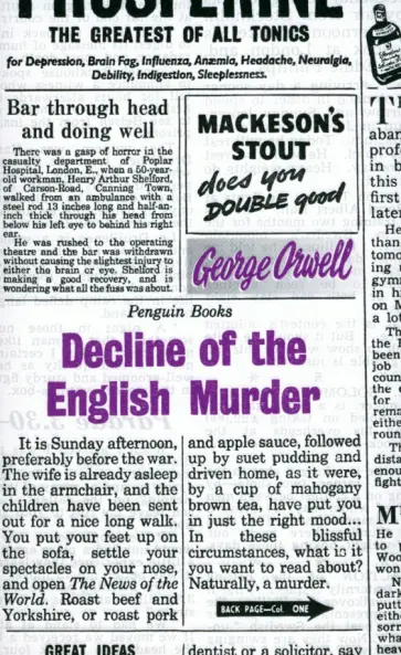 George Orwell - Decline of the English Murder George Orwell - Decline of the English Murder обложка книги