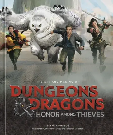Eleni Roussos - The Art and Making of Dungeons & Dragons. Honor Among Thieves обложка книги