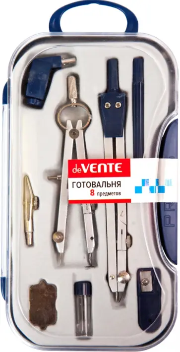 Готовальня, 8 предметов Готовальня, 8 предметов обложка книги