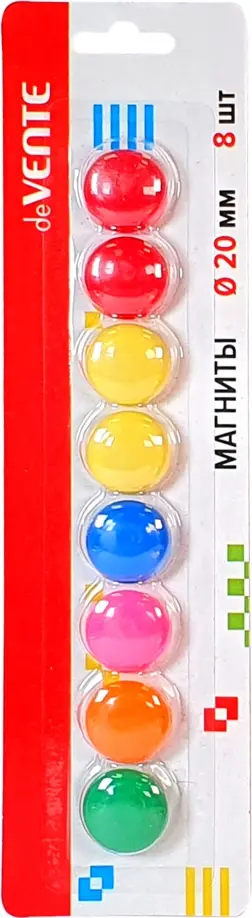 Магниты для доски офисной, 8 шт обложка книги