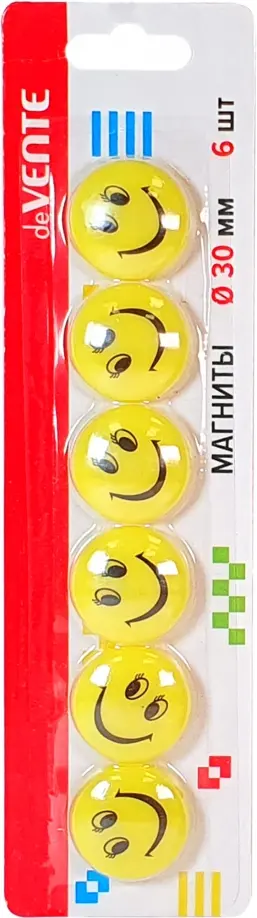 Магниты для доски офисной Smile, 6 шт. обложка книги