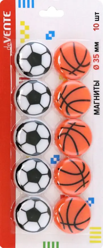 Магниты для офисной доски Balls, 10 шт. обложка книги