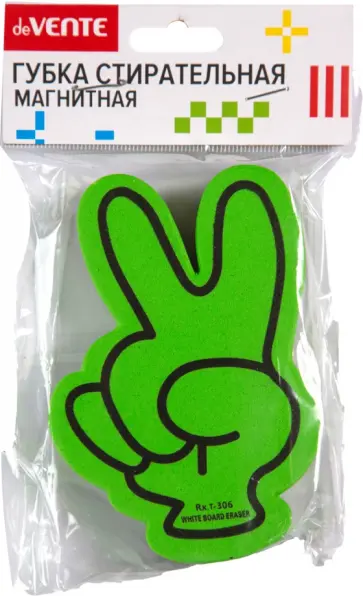 Стирательная губка для офисных досок Victory, в ассортименте обложка книги