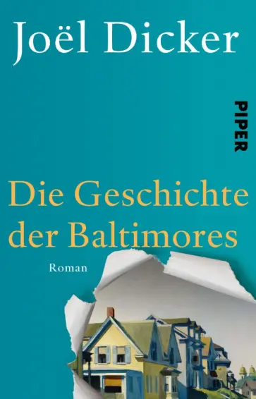 Joel Dicker - Die Geschichte der Baltimores обложка книги