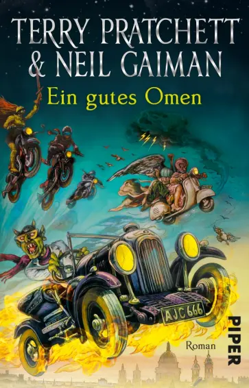Pratchett, Гейман - Ein gutes Omen Pratchett, Гейман - Ein gutes Omen обложка книги