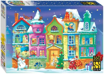 Пазл-160 Новогодняя сказка обложка книги