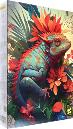 Пазл-1000 Игуана обложка книги