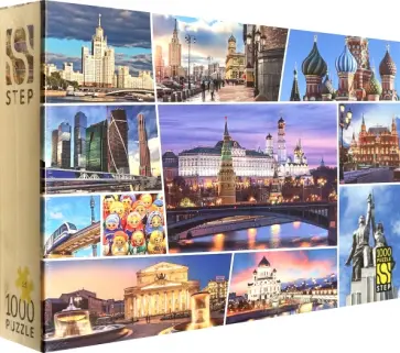 Пазл-1000 Москва обложка книги