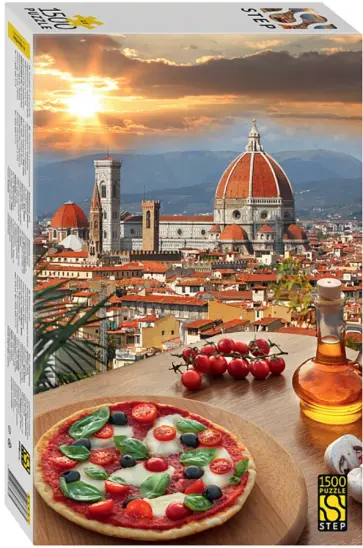 Пазл-1500 Итальянская трапеза обложка книги