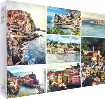 Пазл-2000 Лигурия, Италия обложка книги