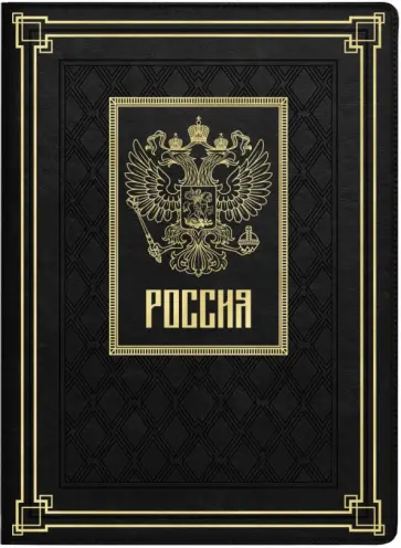 Папка для документов Сариф, черная, А4+ обложка книги