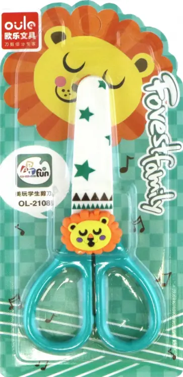 Ножницы детские Baby, 130 мм, в ассортименте обложка книги