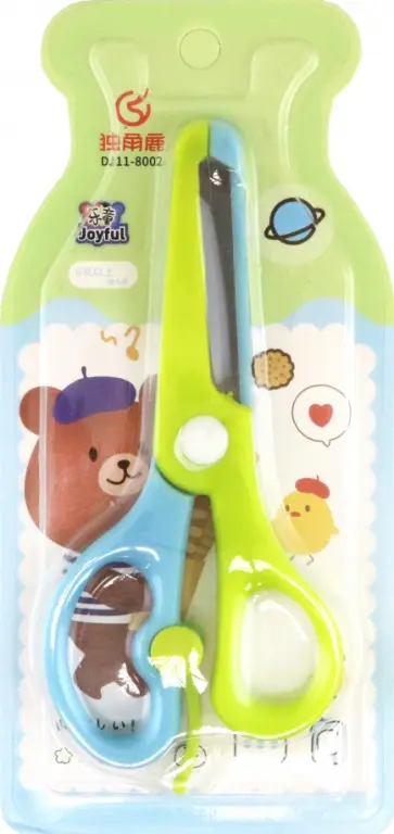 Ножницы детские Animals, 125 мм, в ассортименте обложка книги